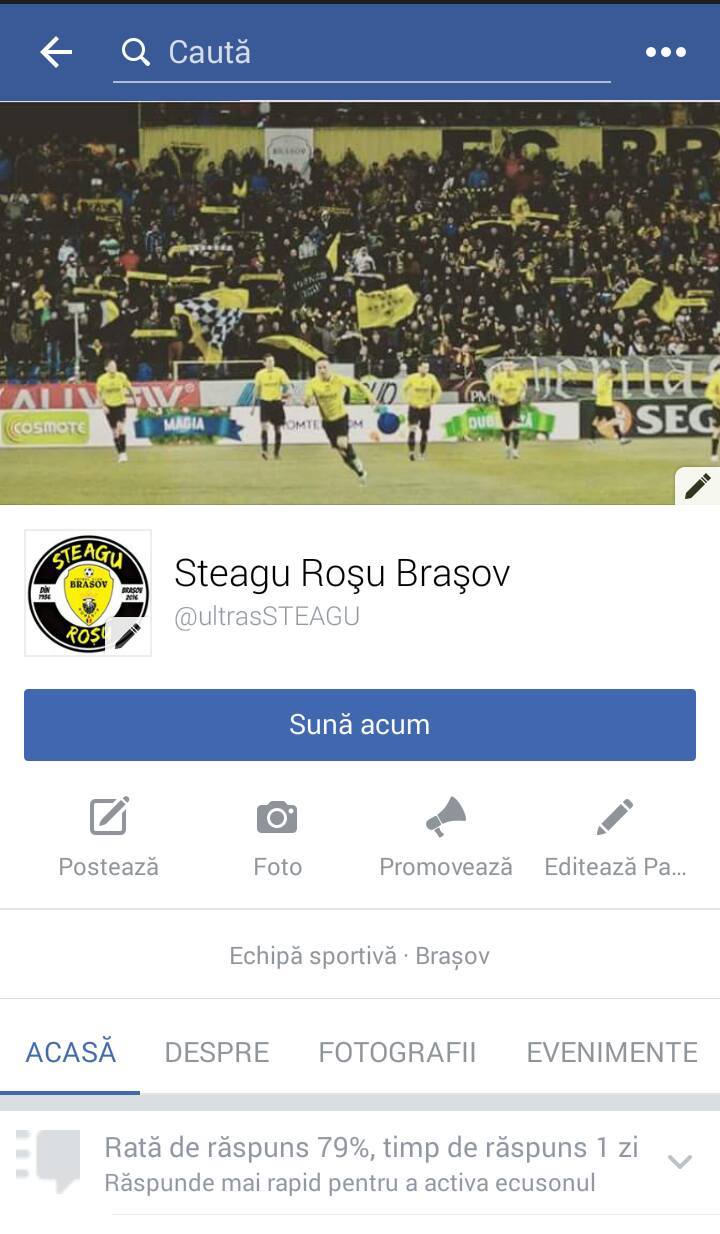 Steagu Roşu Braşov - Bună seara stegari ! Am ales să schimbăm numele ...