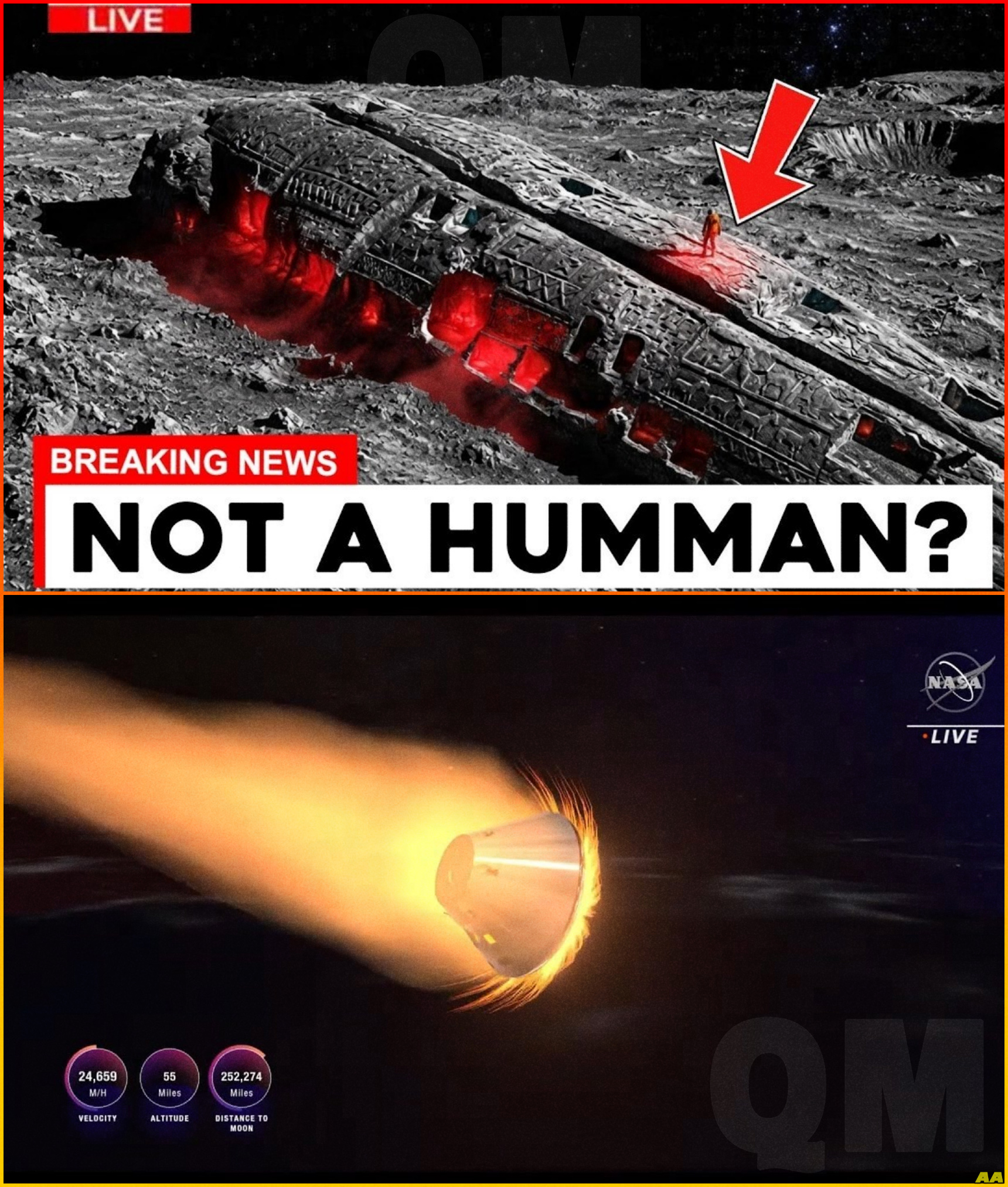 Ancient alien city discovered on moon