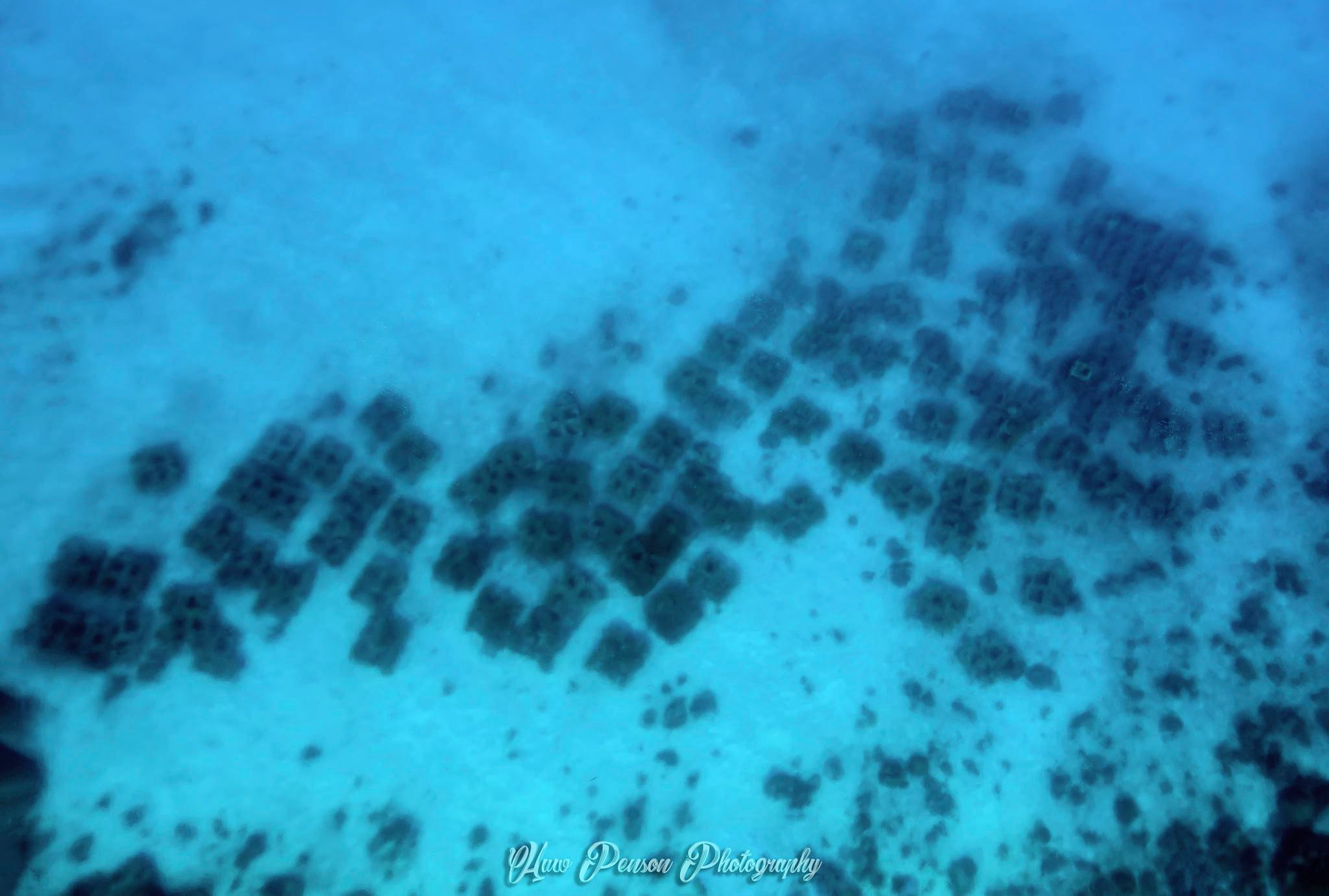 Koh Tao Drone - 🔲 Artifical Reef Concrete Blocks at Hin... | Facebook