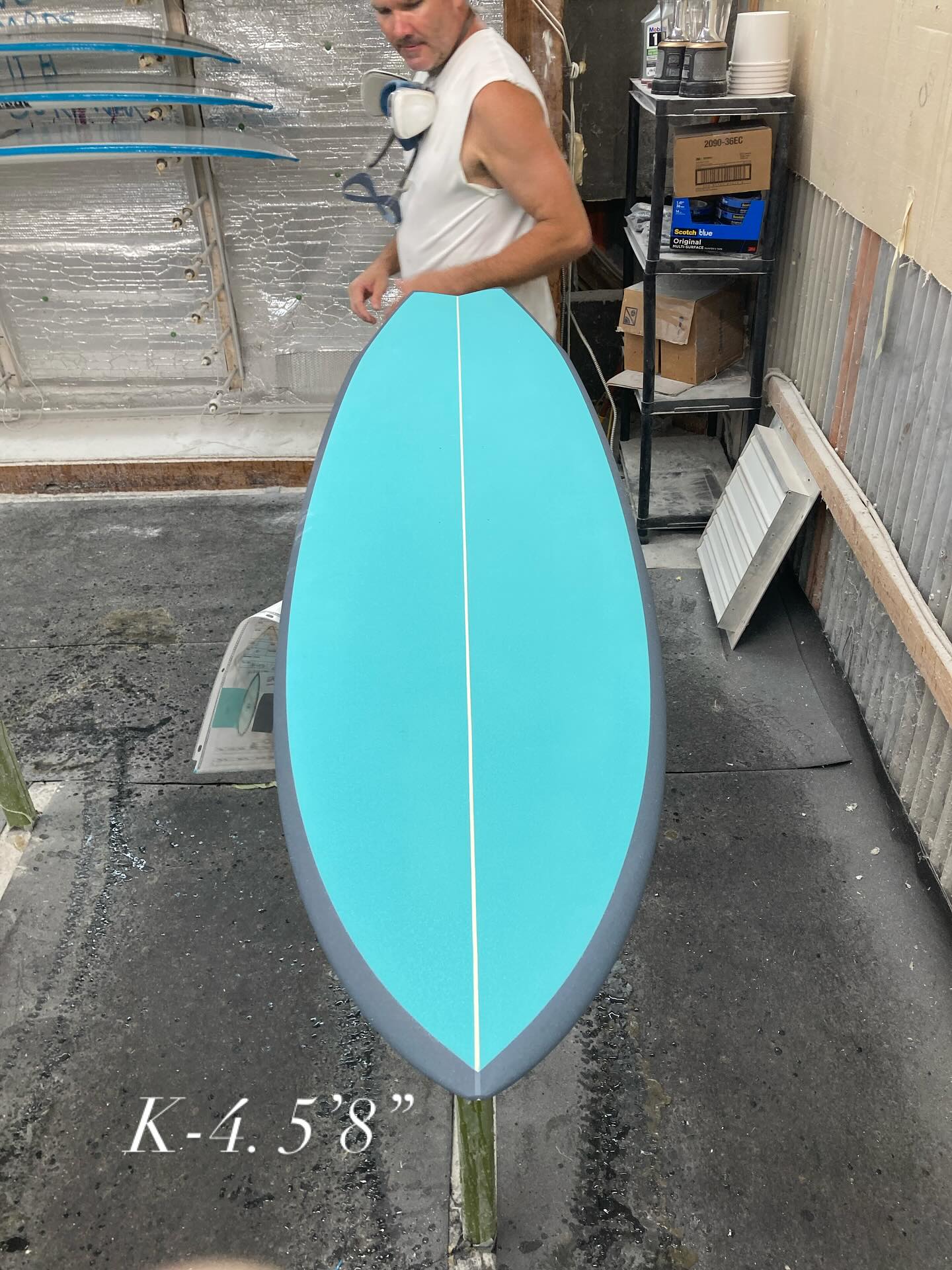 湘南手渡し可】power drive surf HAWAII 9'1