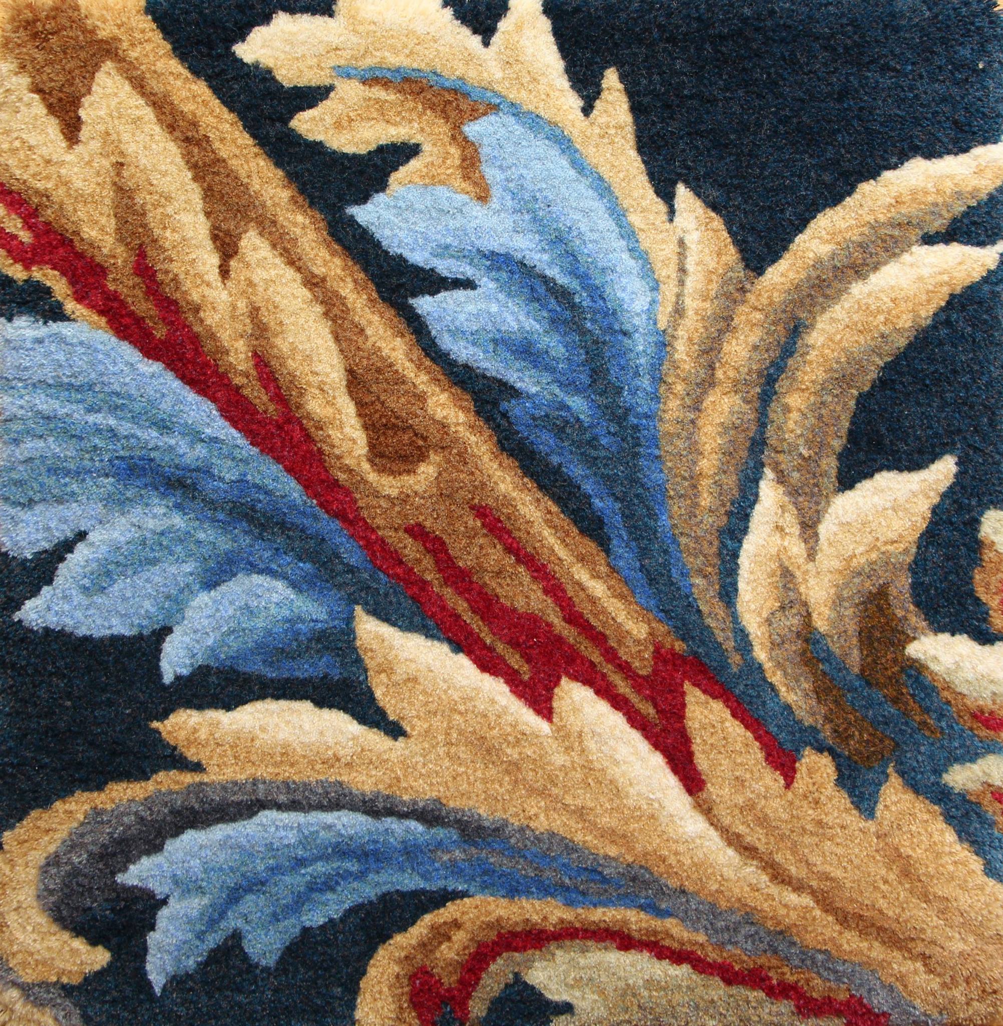 Aubusson - Acanthus, a graphical and out of time leaf for this hand ...