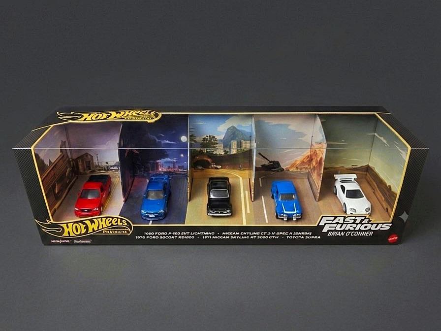 Hot Wheels Fast & Furious Brian O'Conner Box Set | Hot Wheels® Die