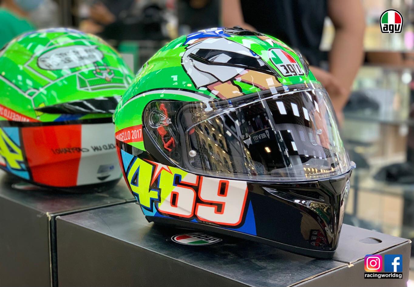 agv k3 mugello 2017 SV Helmet resistance thermoplastic material Mugello 2017 Agv Mugello 2021
