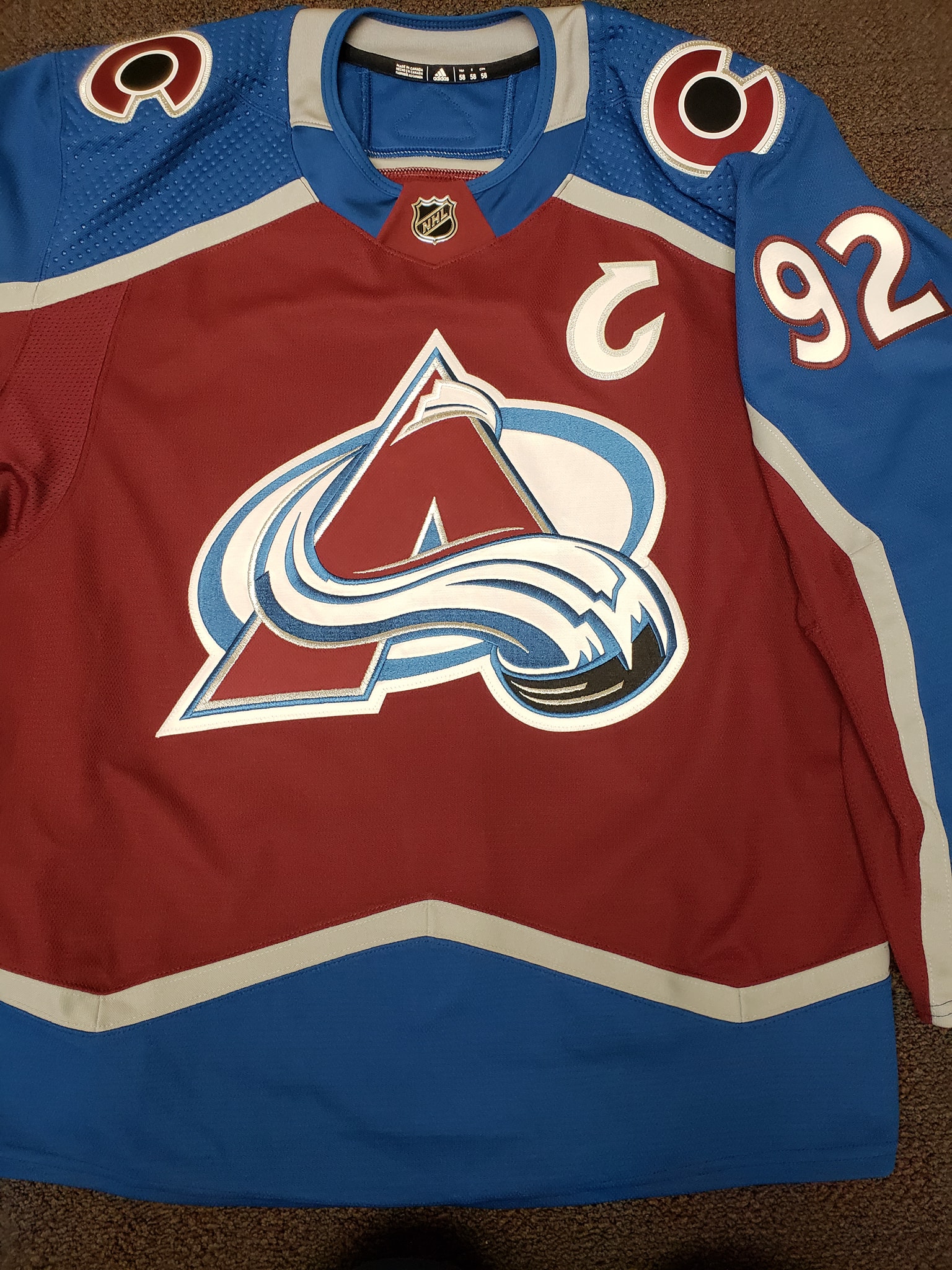 The Colorado Avalanche have unveiled their brand new, never seen 