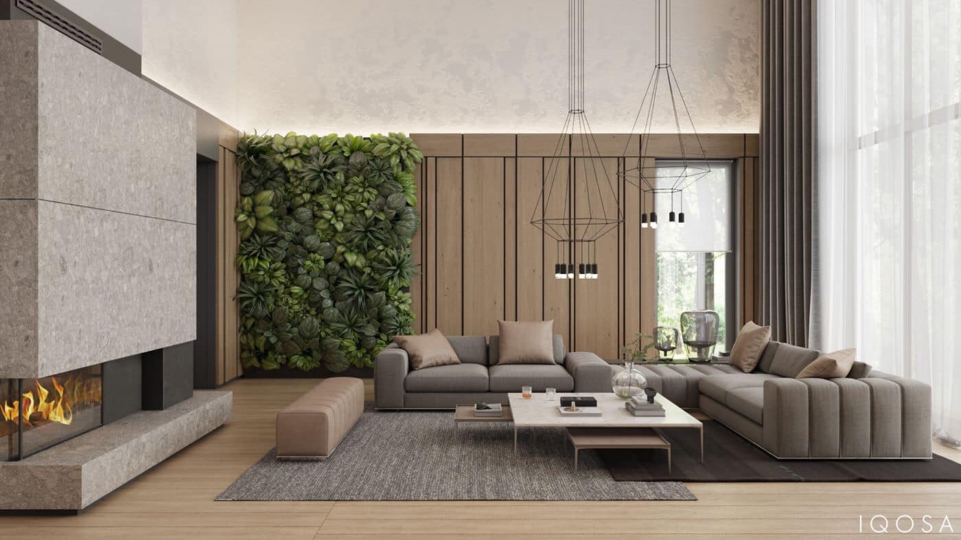 Modern Interior Design by IQOSA... - Architecture & Design