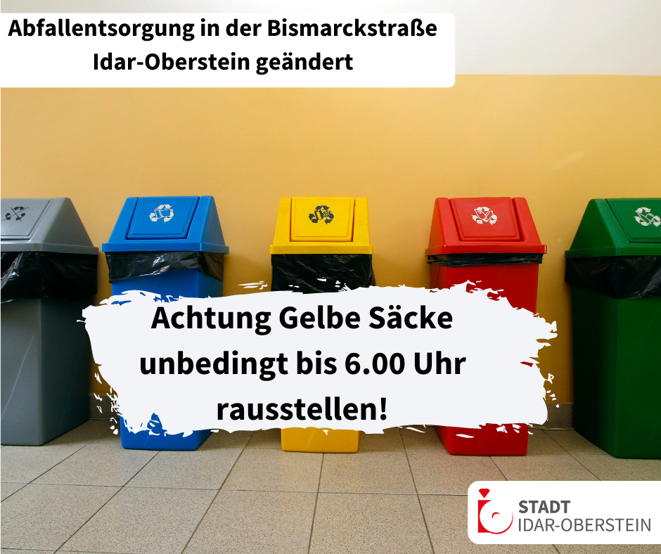Stadt Idar-Oberstein - 📍 Das Abfuhrfahrzeug konnte am 3. März den ...