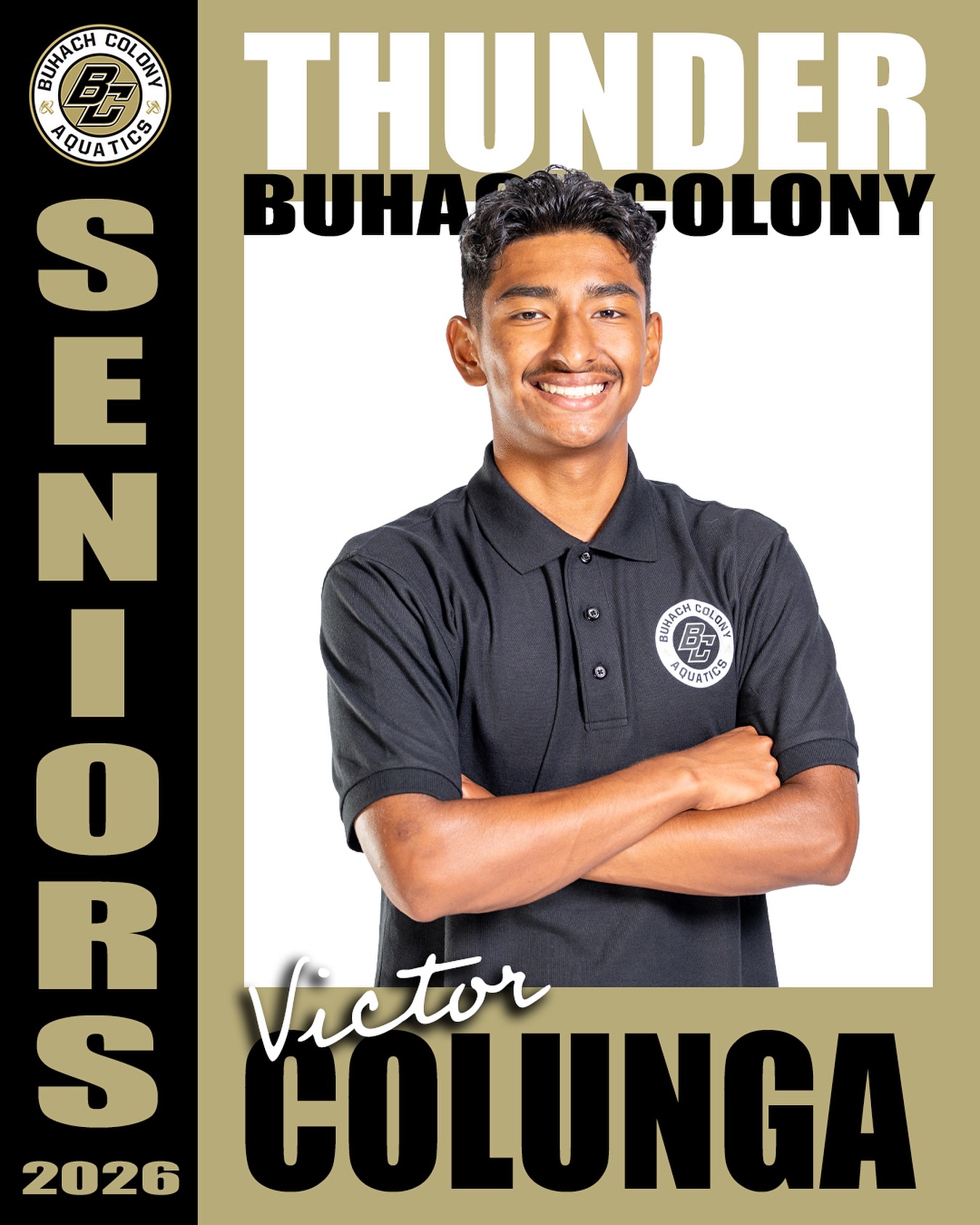 Thunder - Senior Spotlight: Victor Colunga Victor, also known as the ...