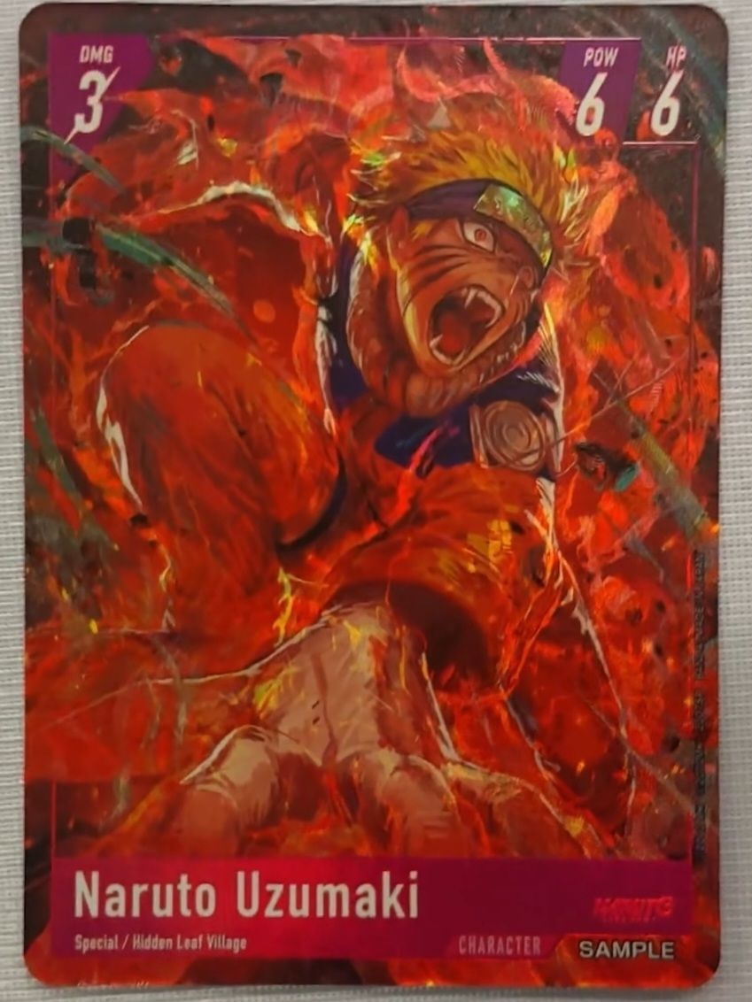 A new Naruto Uzumaki card was revealed by Ruxin34!