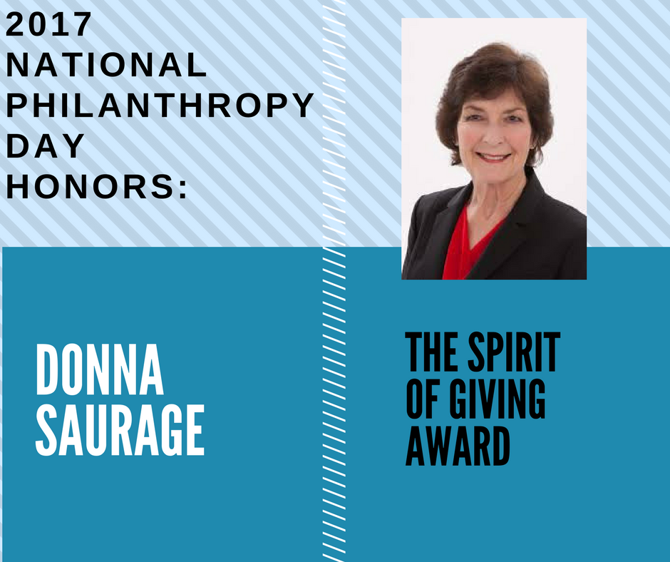 The Spirit of Giving Award is a very special award and we are honored ...