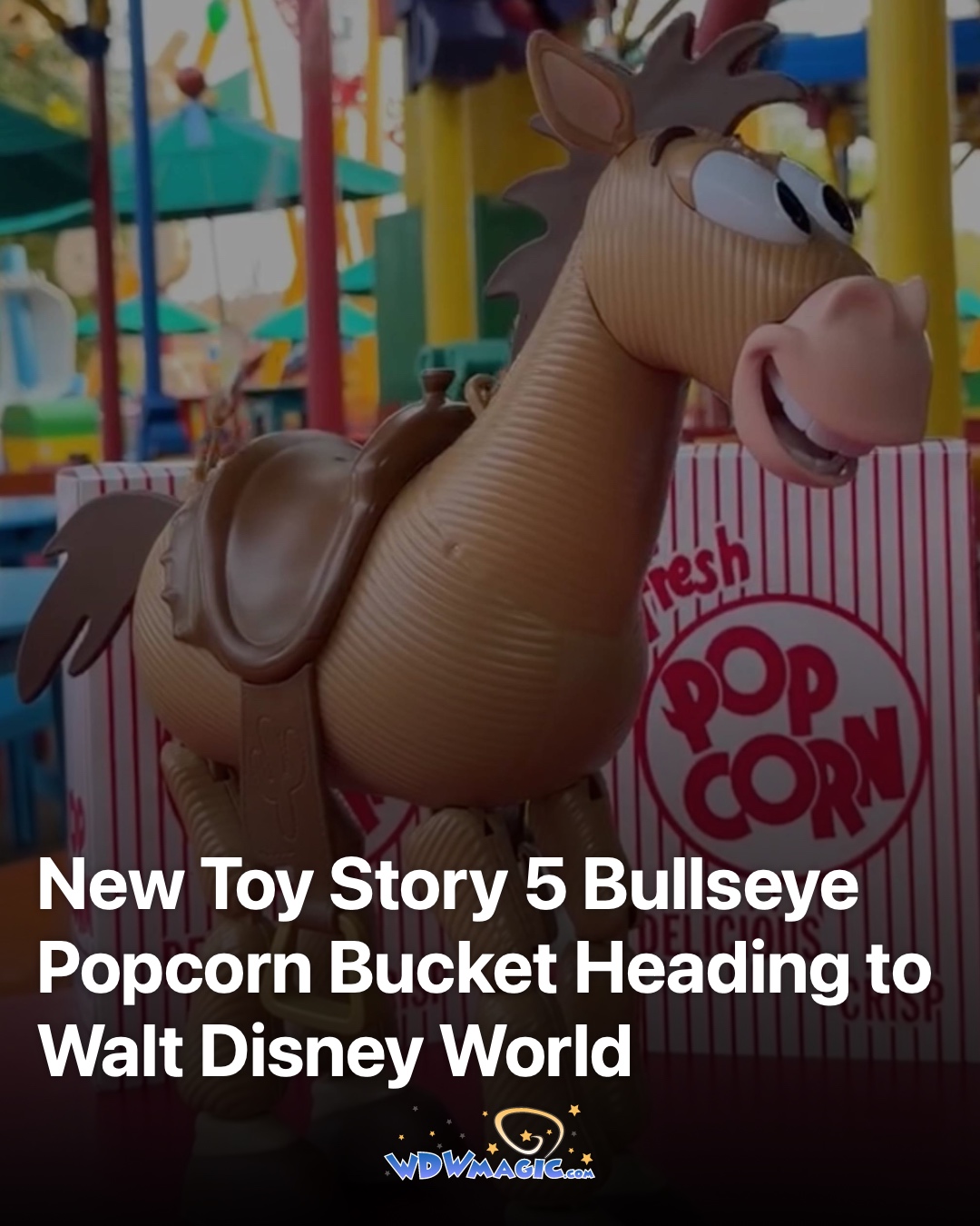 A Bullseye popcorn bucket is on the way to Walt Disney World