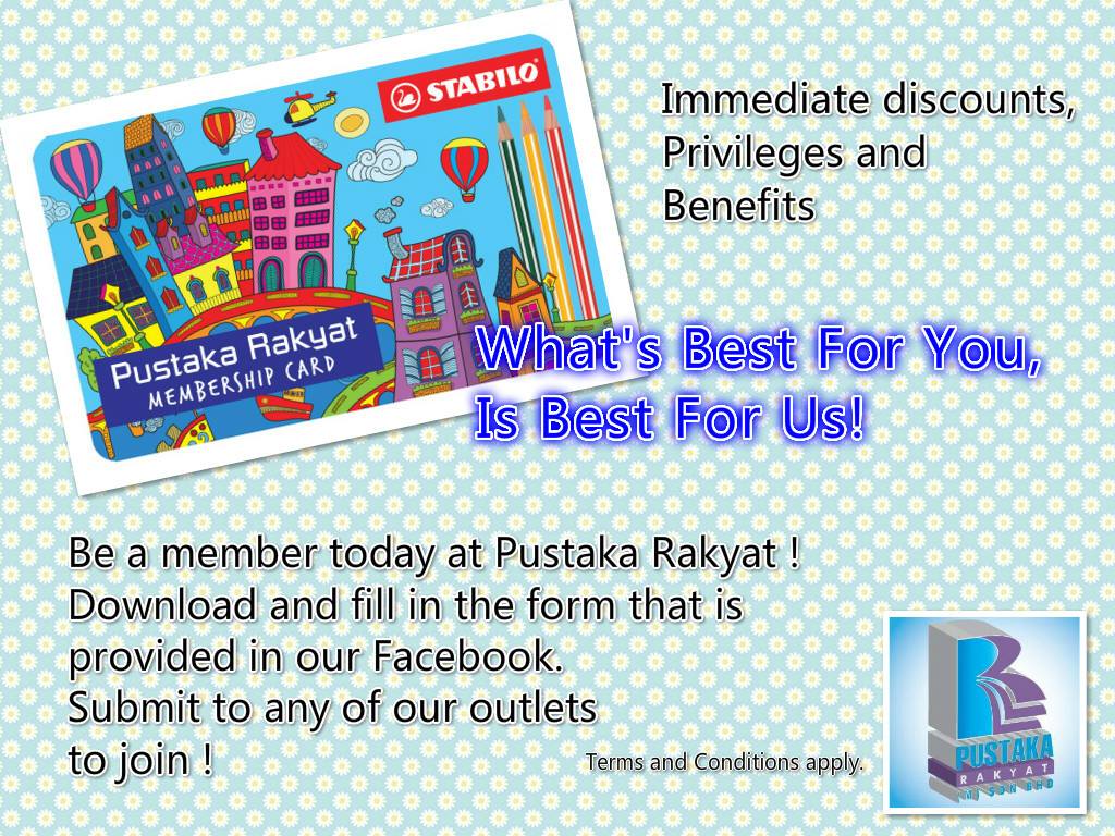 Pustaka Rakyat 人民书局 - Sudahkah anda menjadi ahli Pustaka Rakyat? Jika ...