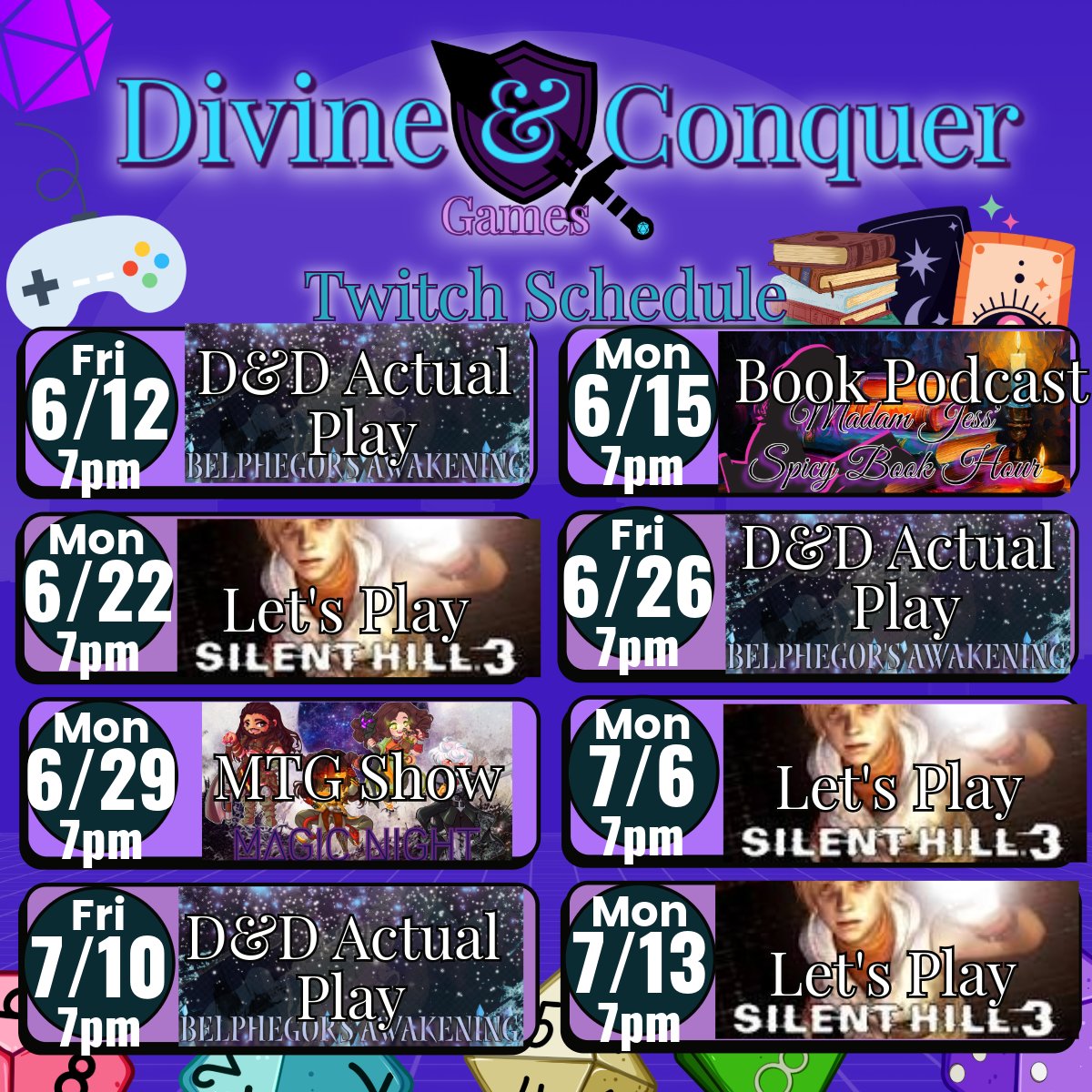 Divine & Conquer (@DivineAndConquerGames) • Facebook