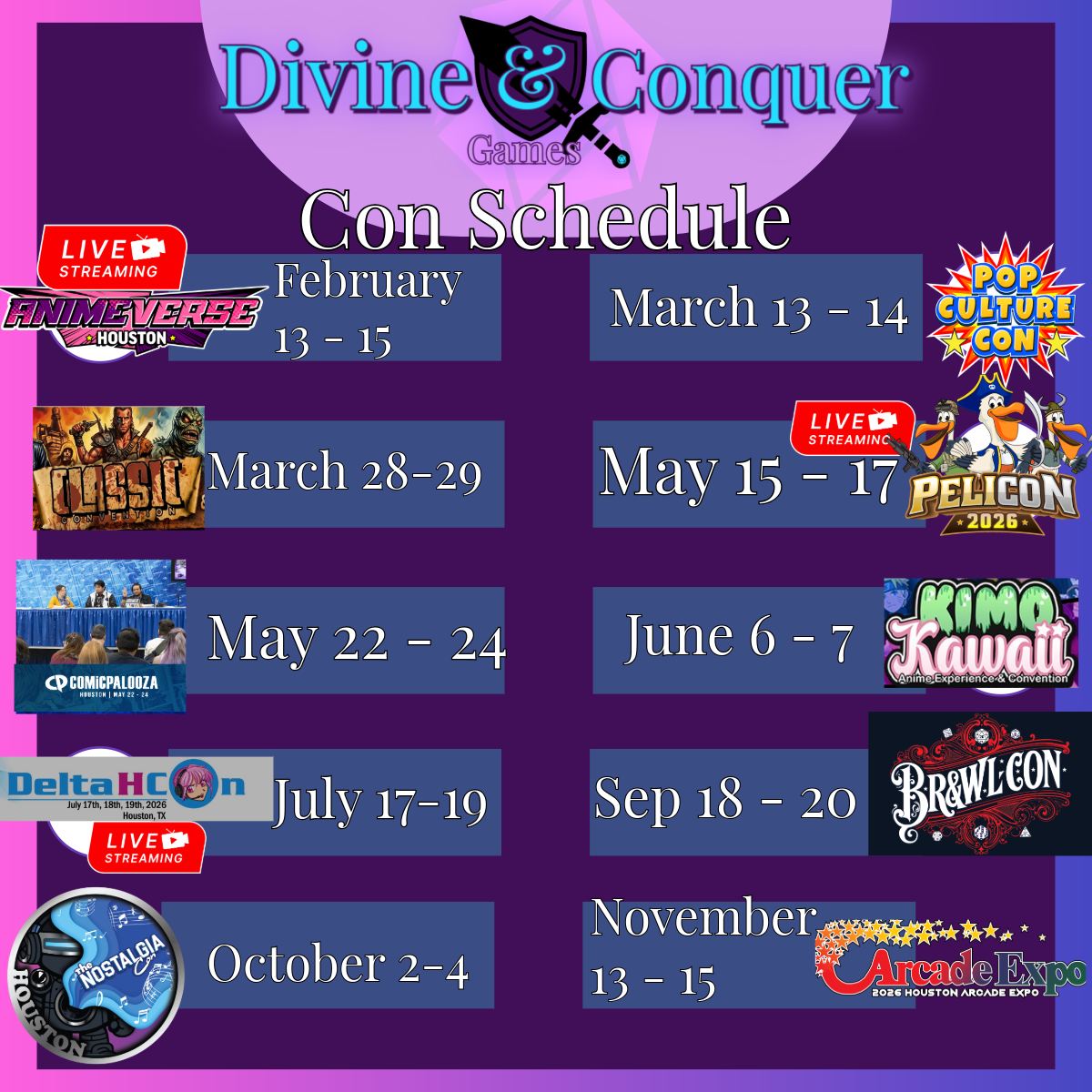 Divine & Conquer (@DivineAndConquerGames) • Facebook