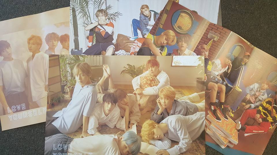 BTS #방탄소년단 #LOVE_YOURSELF Poster #SUGA