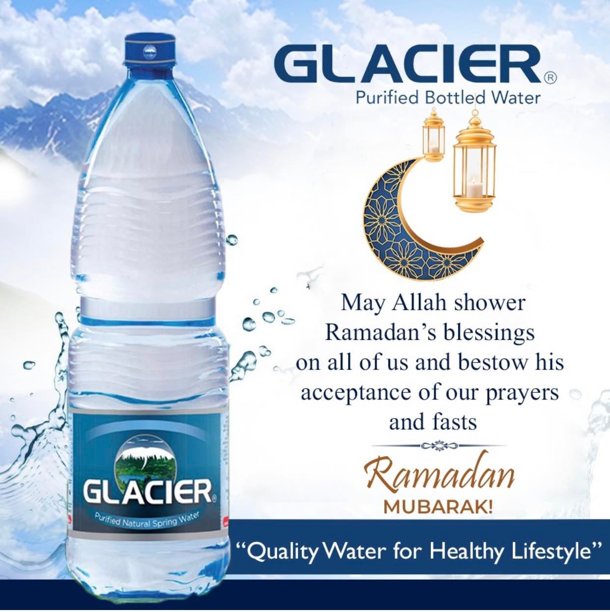 Glacier pure natural spring water | Nairobi