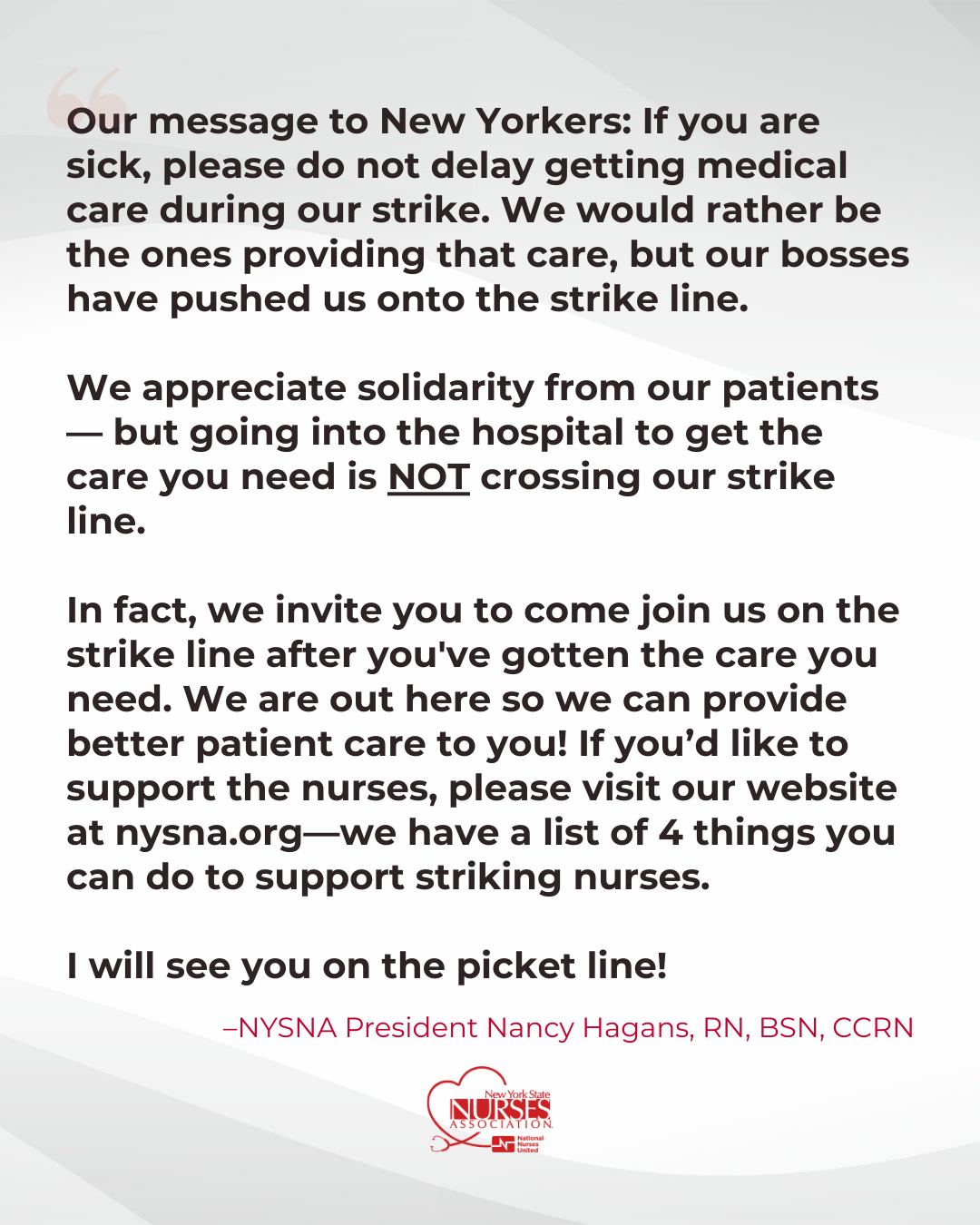 New York State Nurses... - New York State Nurses Association
