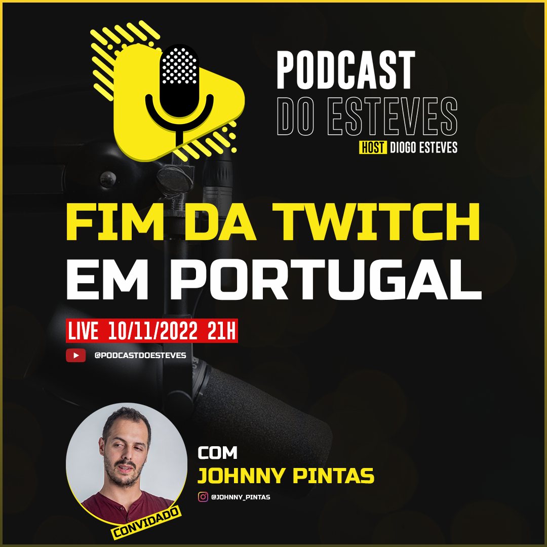 Podcast - Johnny Pintas é Streamer na Twitch, pertence aos Tuga Clan, e ...