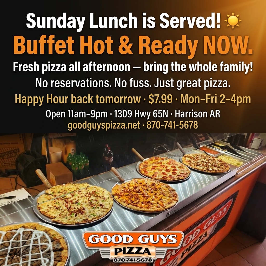 Good Guys Pizza | Harrison AR