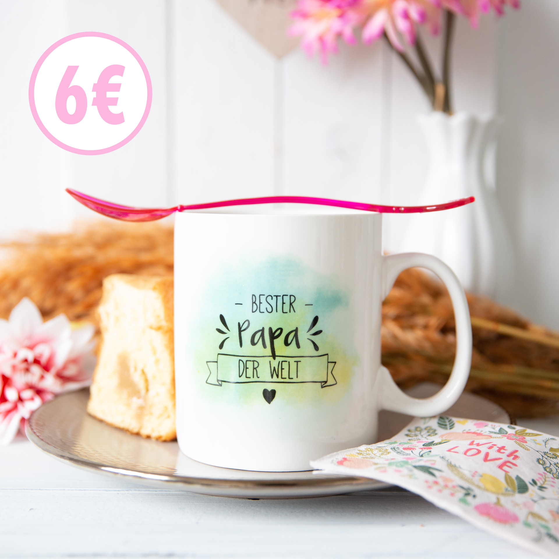 💖 Eine große Tasse voller Liebe 💖 Noch auf der Suche nach einer Last Minute-Geschenkidee für den Muttertag am Sonntag