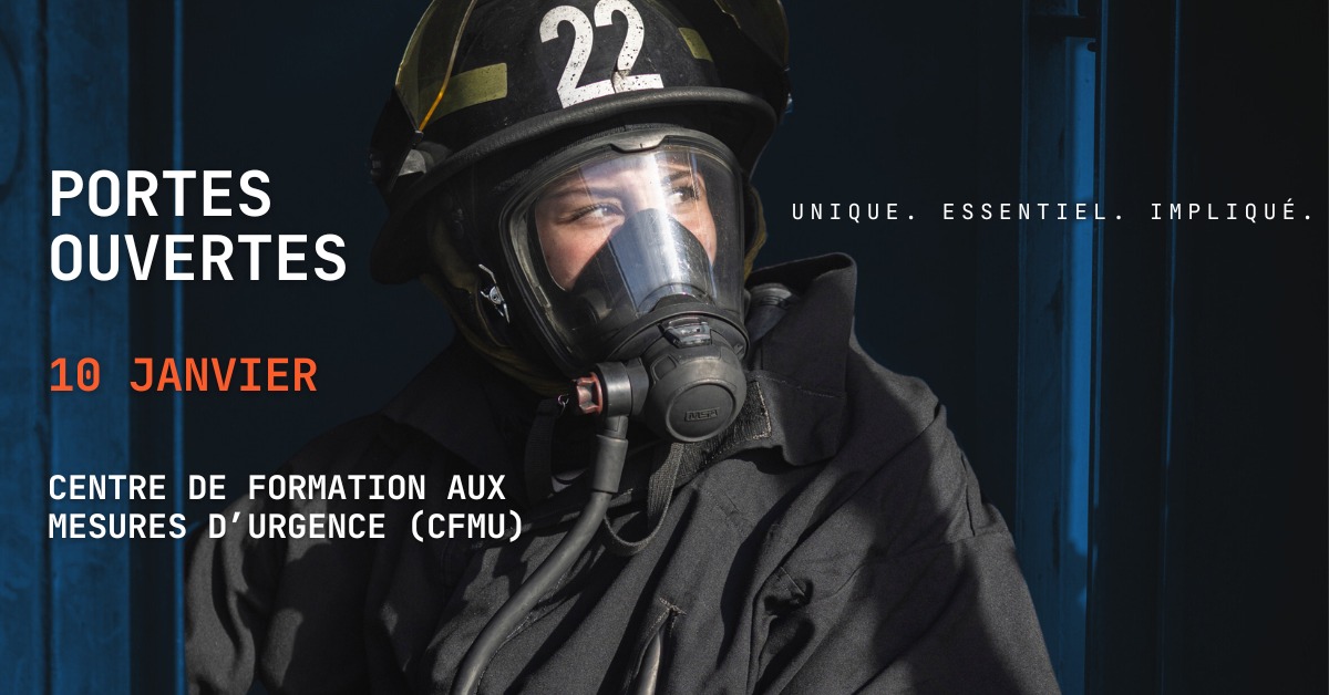 Portes ouvertes au Centre de formation aux mesures d'urgence (CFMU)