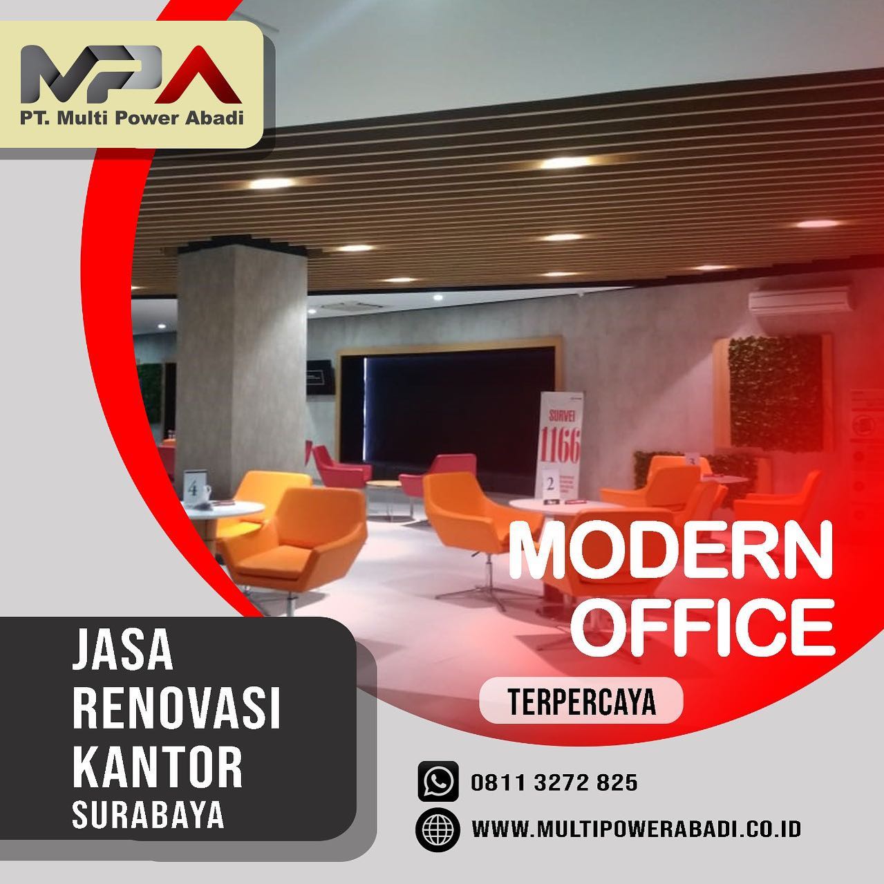 Jasa - BERMUTU, CALL 0811-3272-825, Jasa pembangunan Kantor Surabaya ...