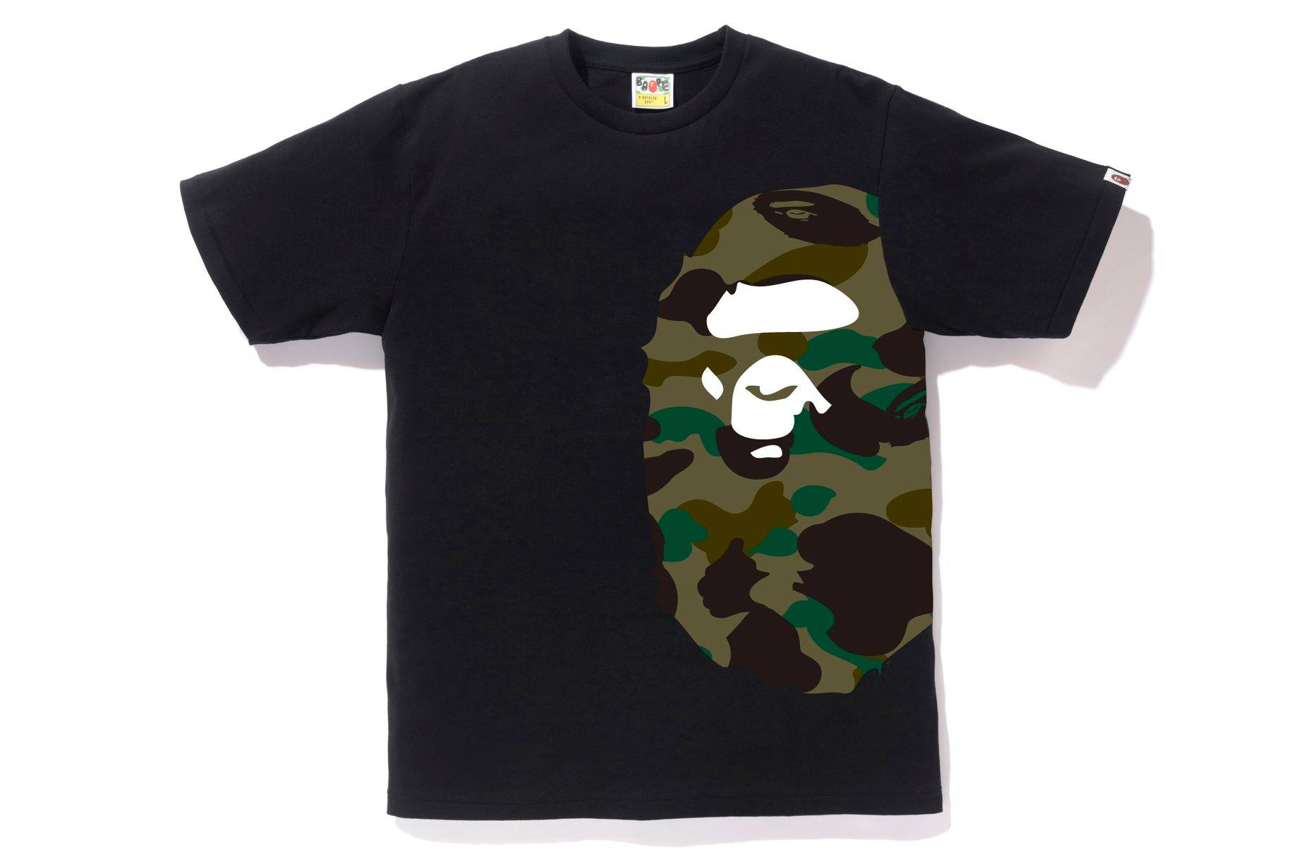 1ST CAMO SIDE BIG APE HEAD TEE Releasing on August 25. #bape