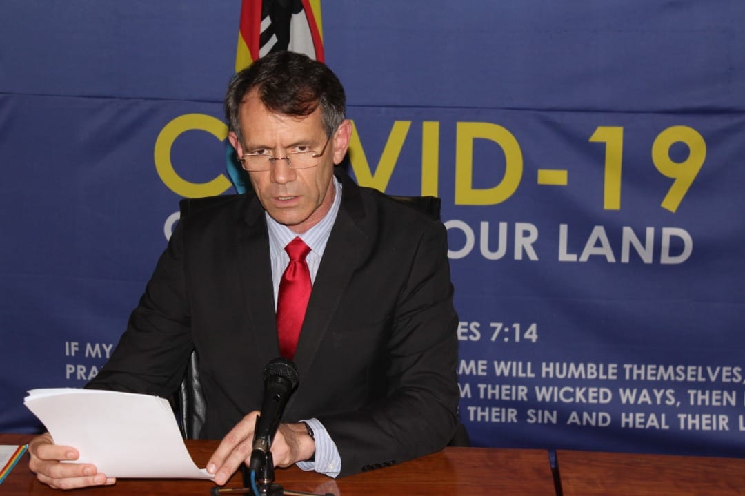 Minister of Finance Neal Rijkenberg... - Eswatini Government | Facebook
