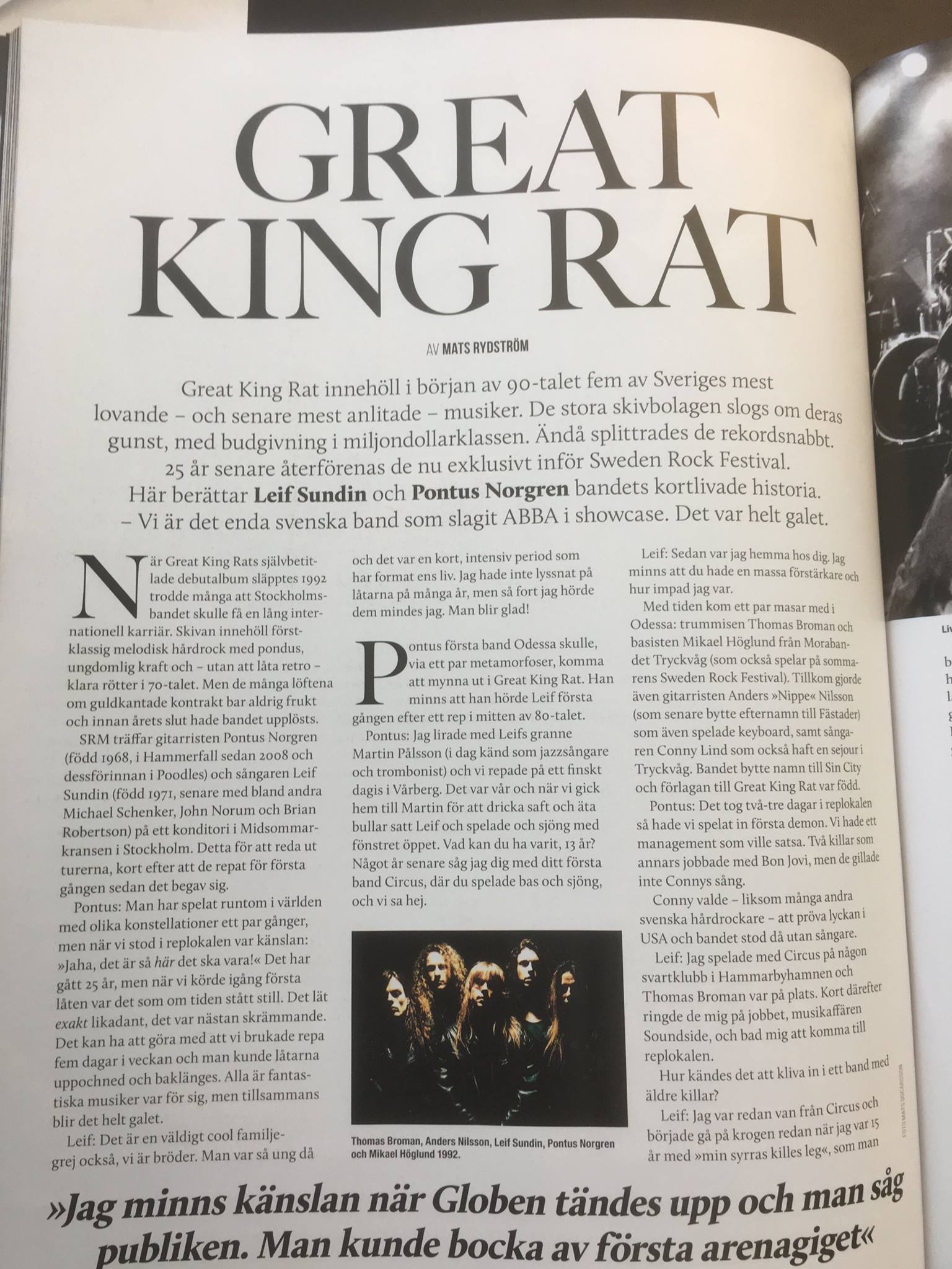 Great King Rat (@greatkingratband) • Facebook