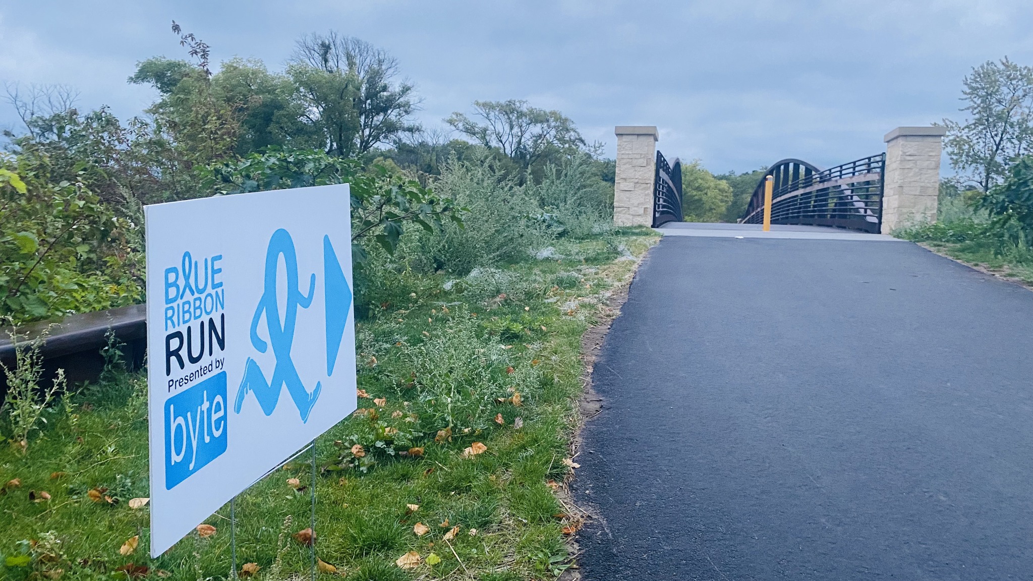 The signs are all... - Blue Ribbon Run 5K for Prostate Cancer | Facebook