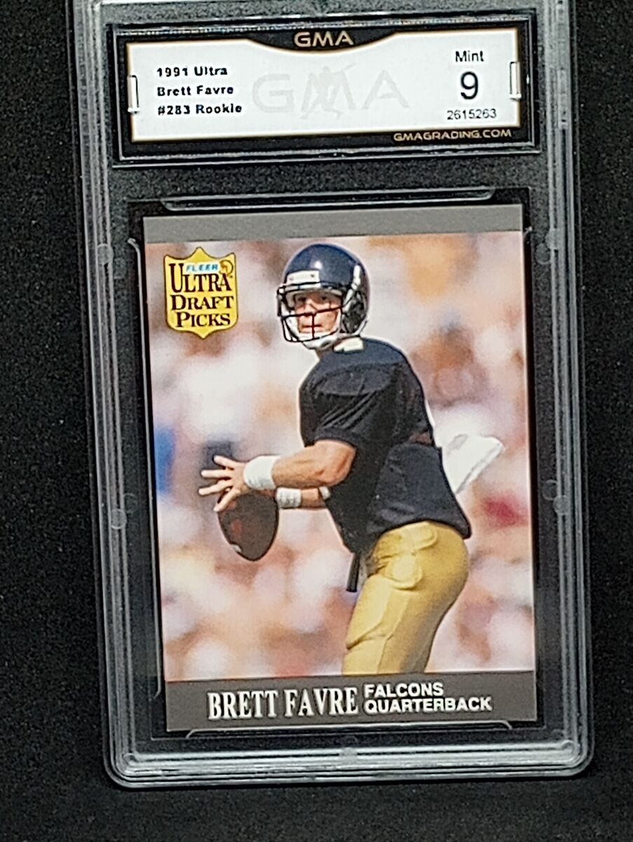 rare brett favre cards 2025 Topps Finest Orange Refractor #291 /15 – Burbank Brett Favre Cards: Values, Rookies
