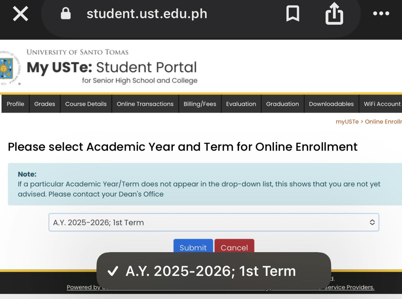 UST Freshies 2024-2025 | Hellooo! I just want to clarify what advising ...