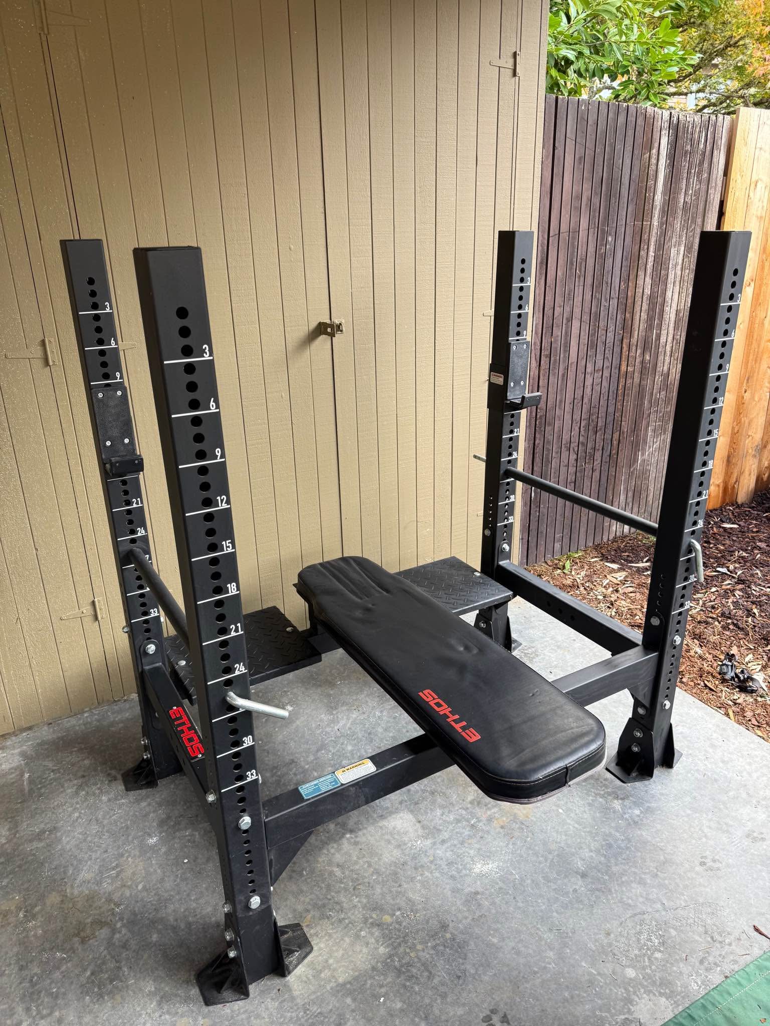 Ethos Bench Press - Weight Lifting Machines & Racks - Edmonds ...