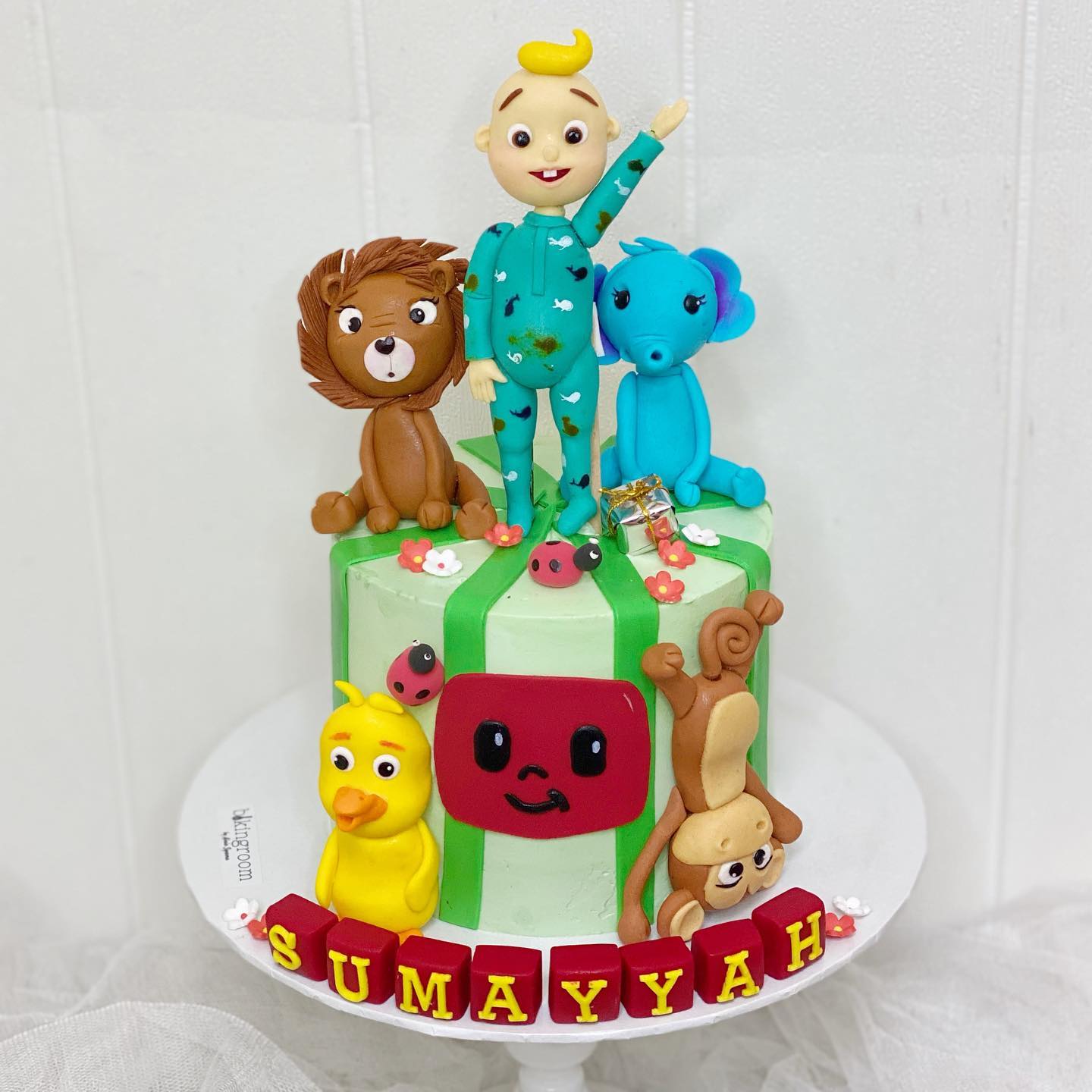 Cocomelon Cake for Sumayyah!... - Bakingroom by Ainie Syeema