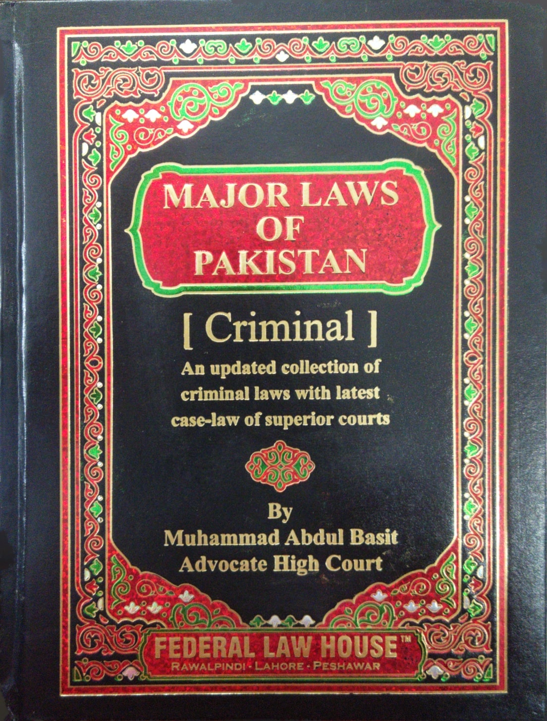 Major Laws of Pakistan [Criminal] By... - Pakistan Law House | Facebook