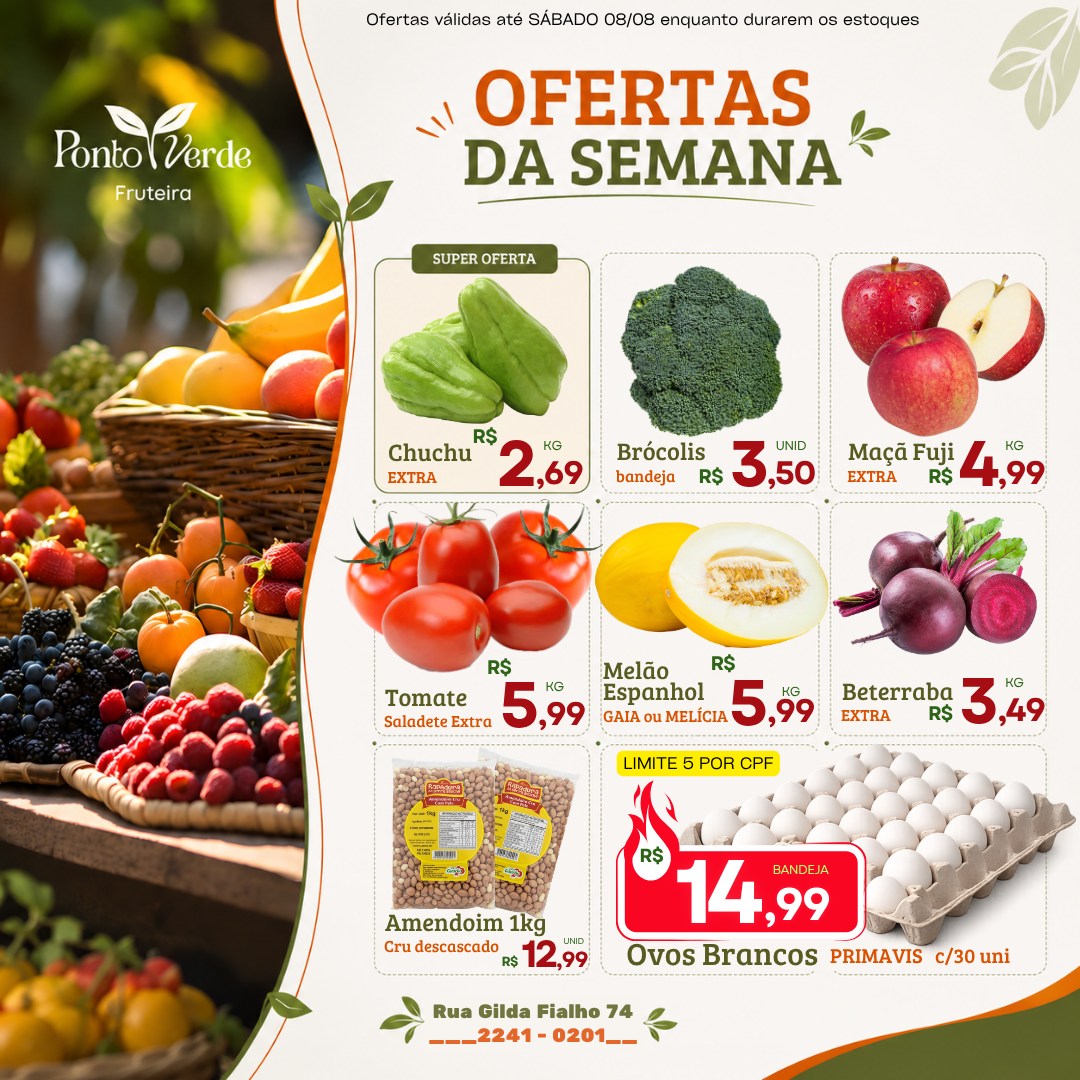 Fruteira Ponto Verde | Marau RS