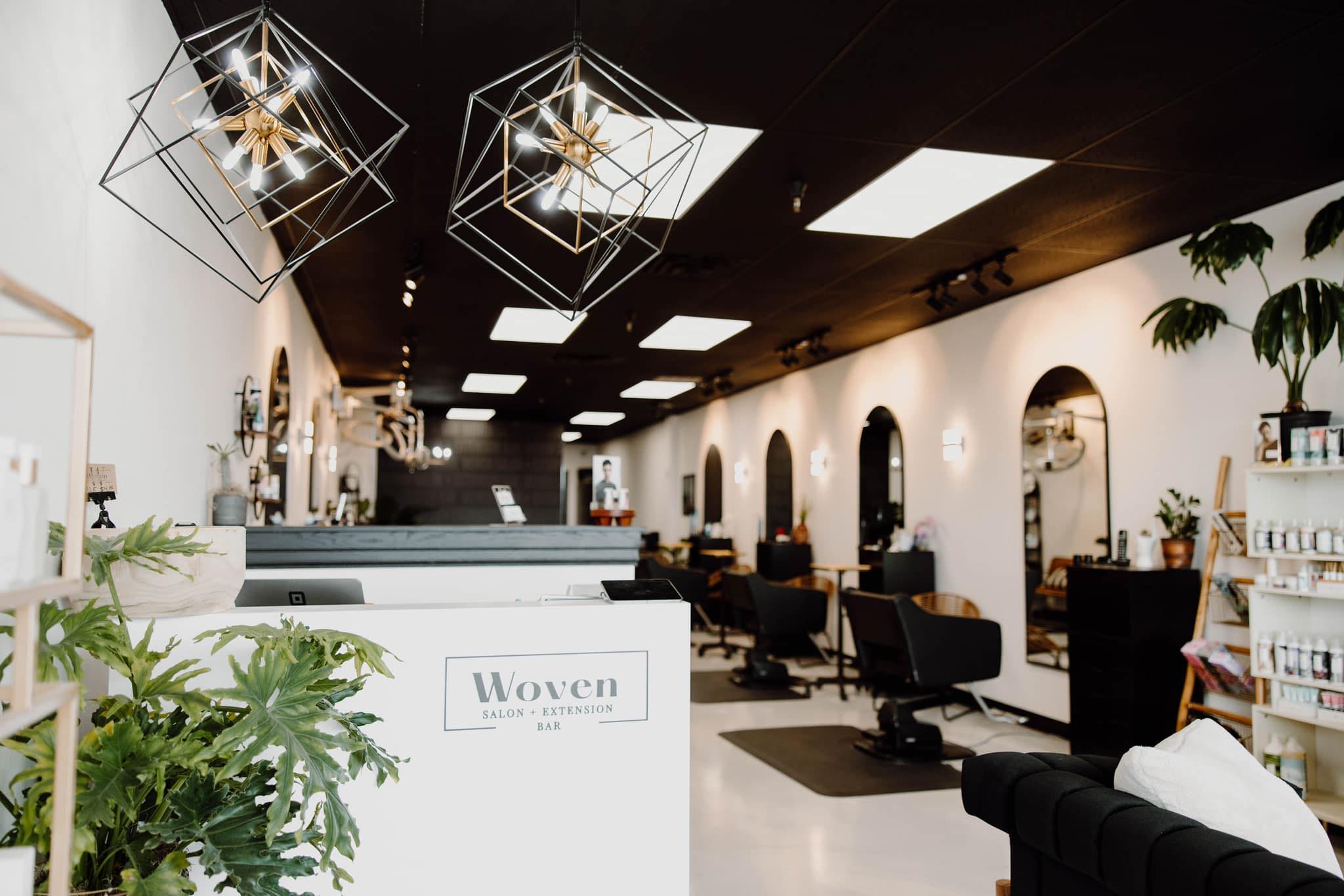Woven Salon + Extension Bar | Broken Arrow OK