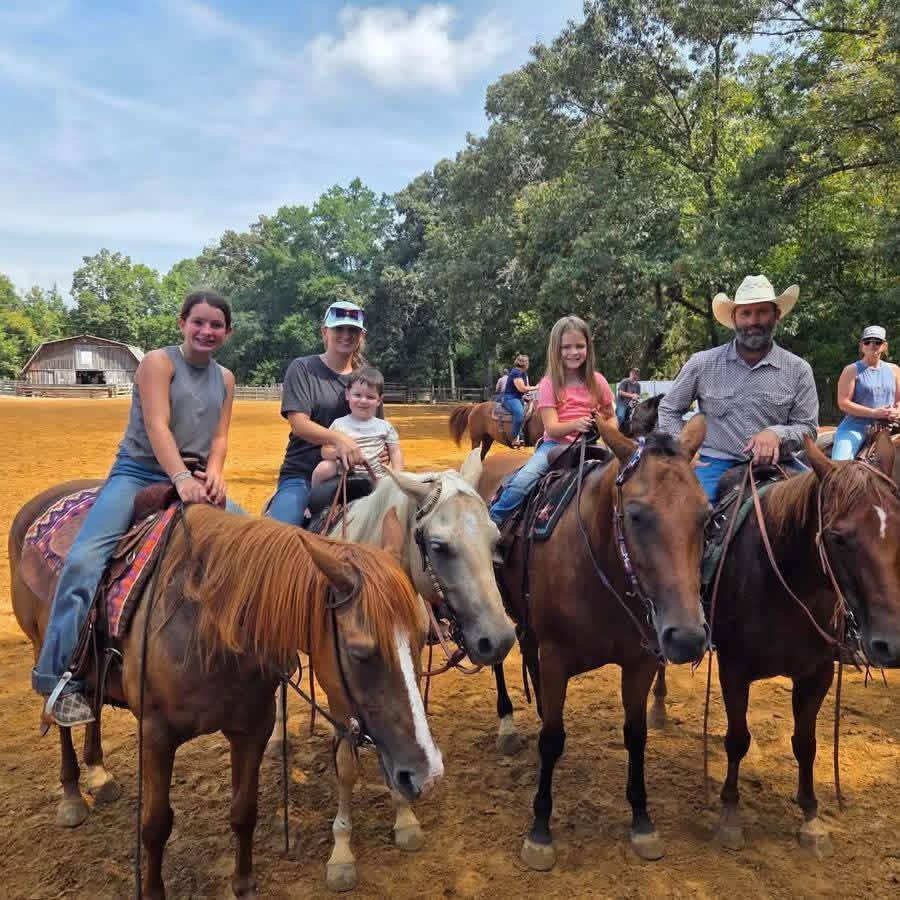She said daddy look I can fly!! #pony #ranchhorse | Wesley Enfinger