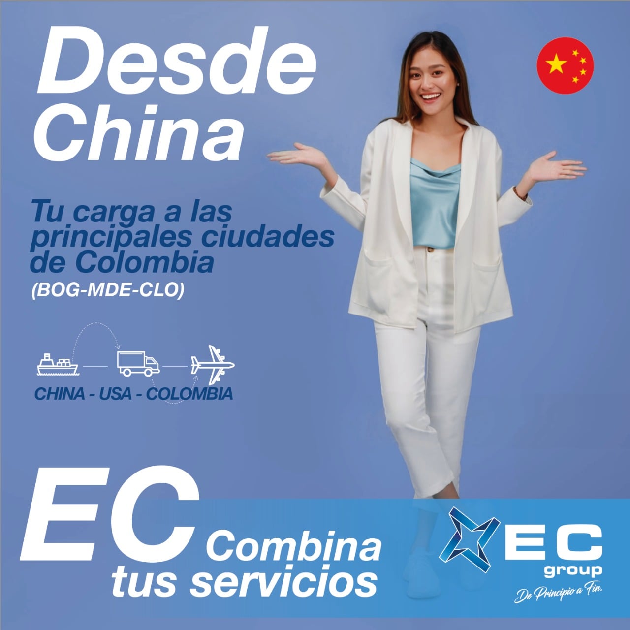 En #EcGroup desde #China tu carga... - EC Group Logistics