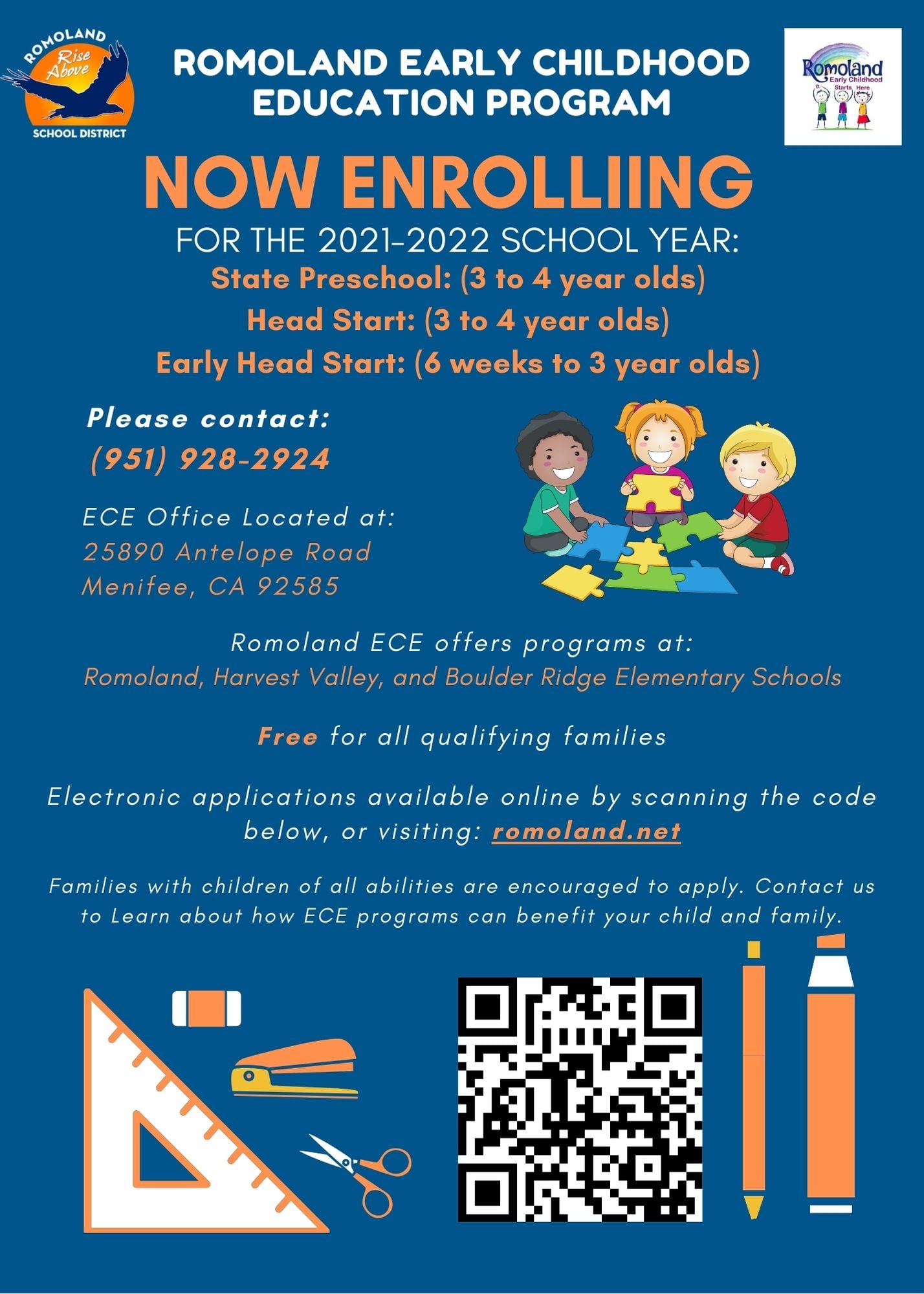 Romoland Early... - Romoland Early Childhood Education