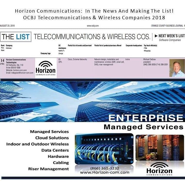 Horizon Communications Technologies | Irvine CA