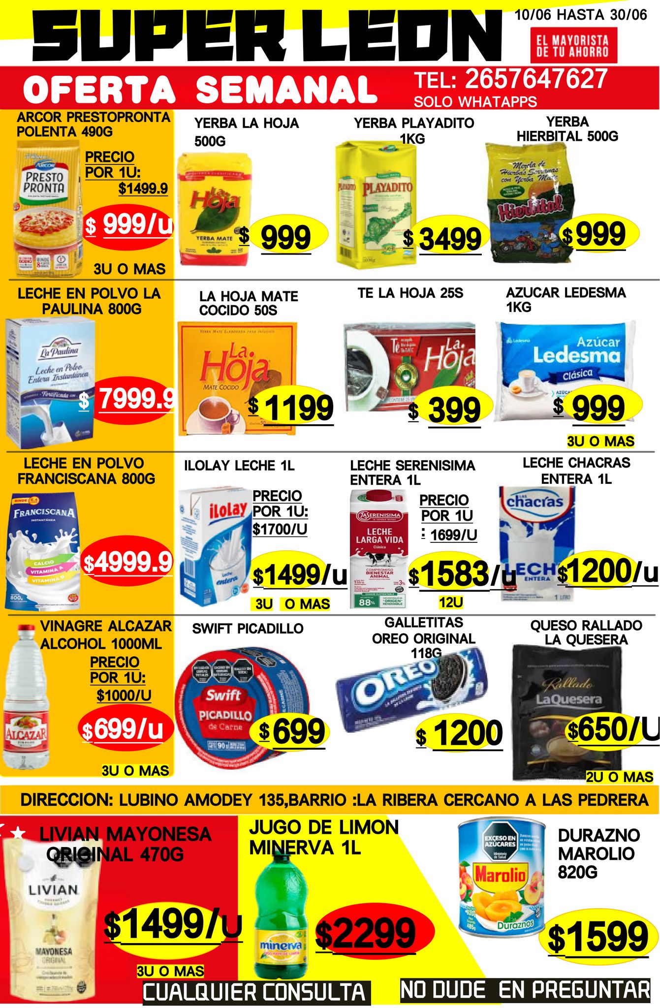 Supermercado Leon La Ribera