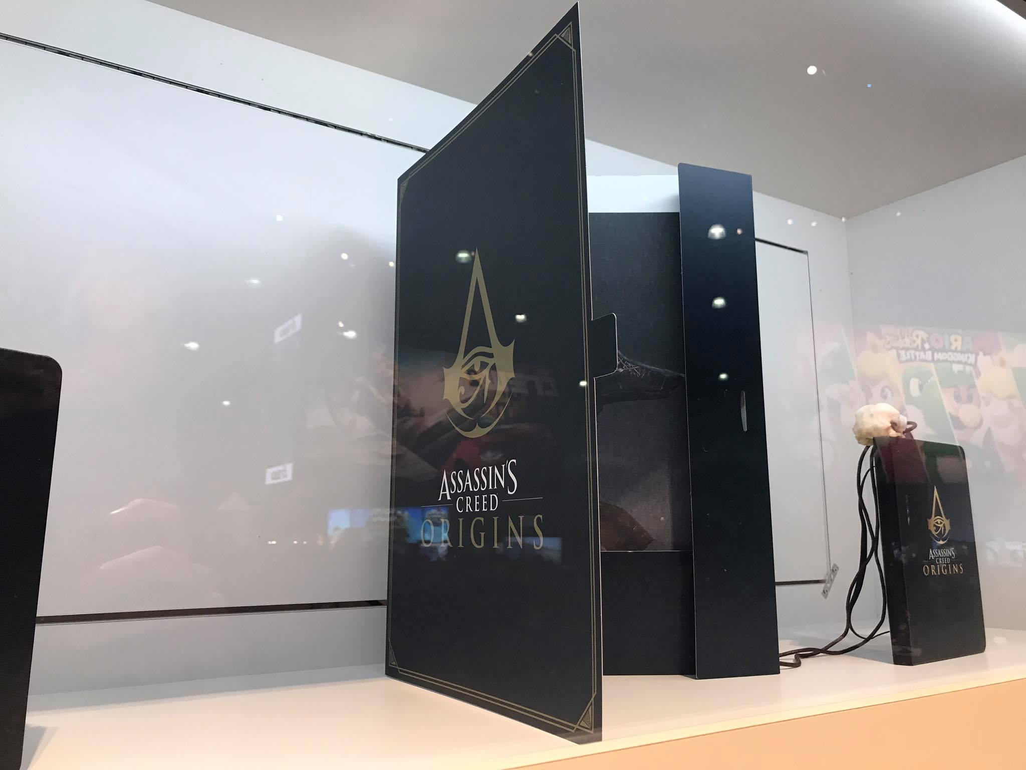 CODEX - #AssassinsCreed: Origins goodies on display at the...