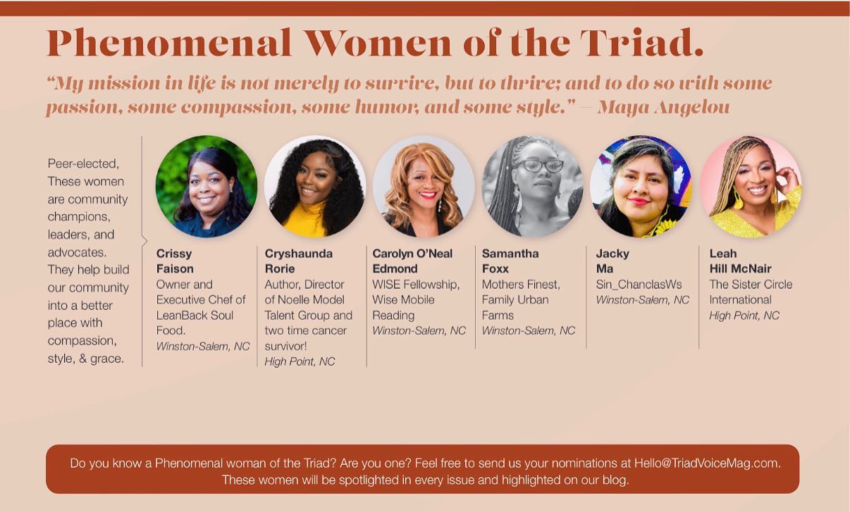 Triad Voice Mag - Happy Womens History Month! 🎉 This Month... | Facebook