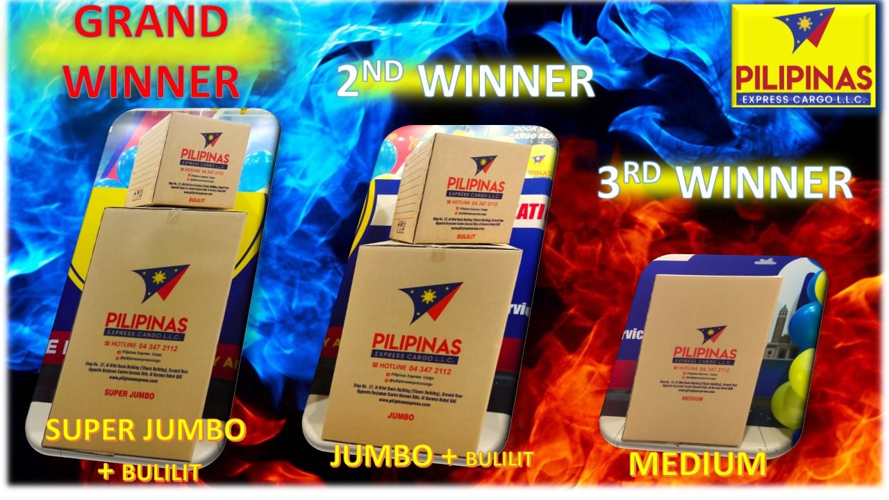 OUR GRAND WINNER OF FACE OF... - Pilipinas Express Cargo | Facebook