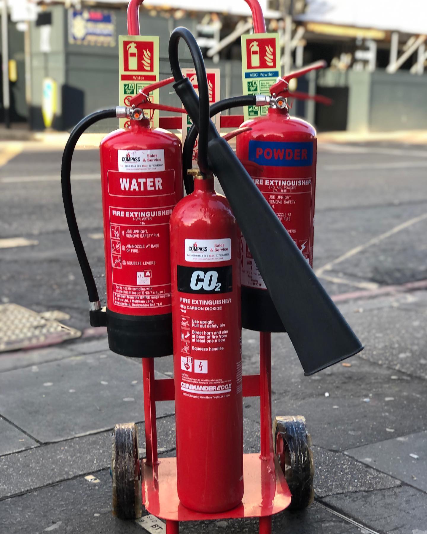 Fire extinguisher... - Compass Fire Protection Limited