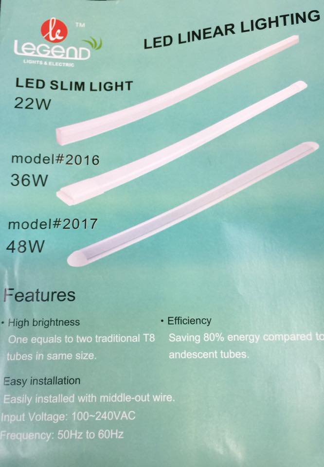 Legend Lights and Switches