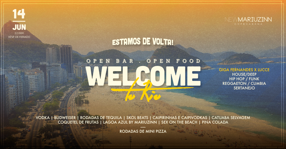 Welcome to Rio | Rio de Janeiro RJ