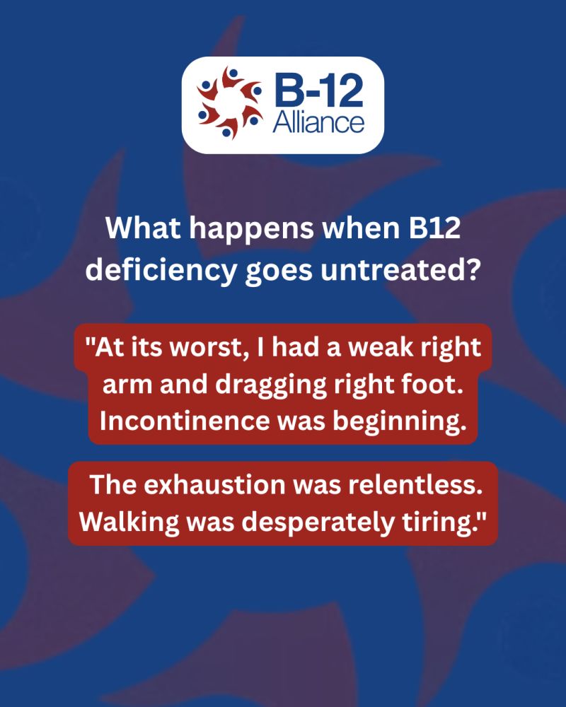 Devastating effects caused by delayed treatment of a B12 deficiency. Here is Charlotte's story: https://youtu.be/o4BNCnDU8pI #vitaminb12 #medicalnegligence #clientstories