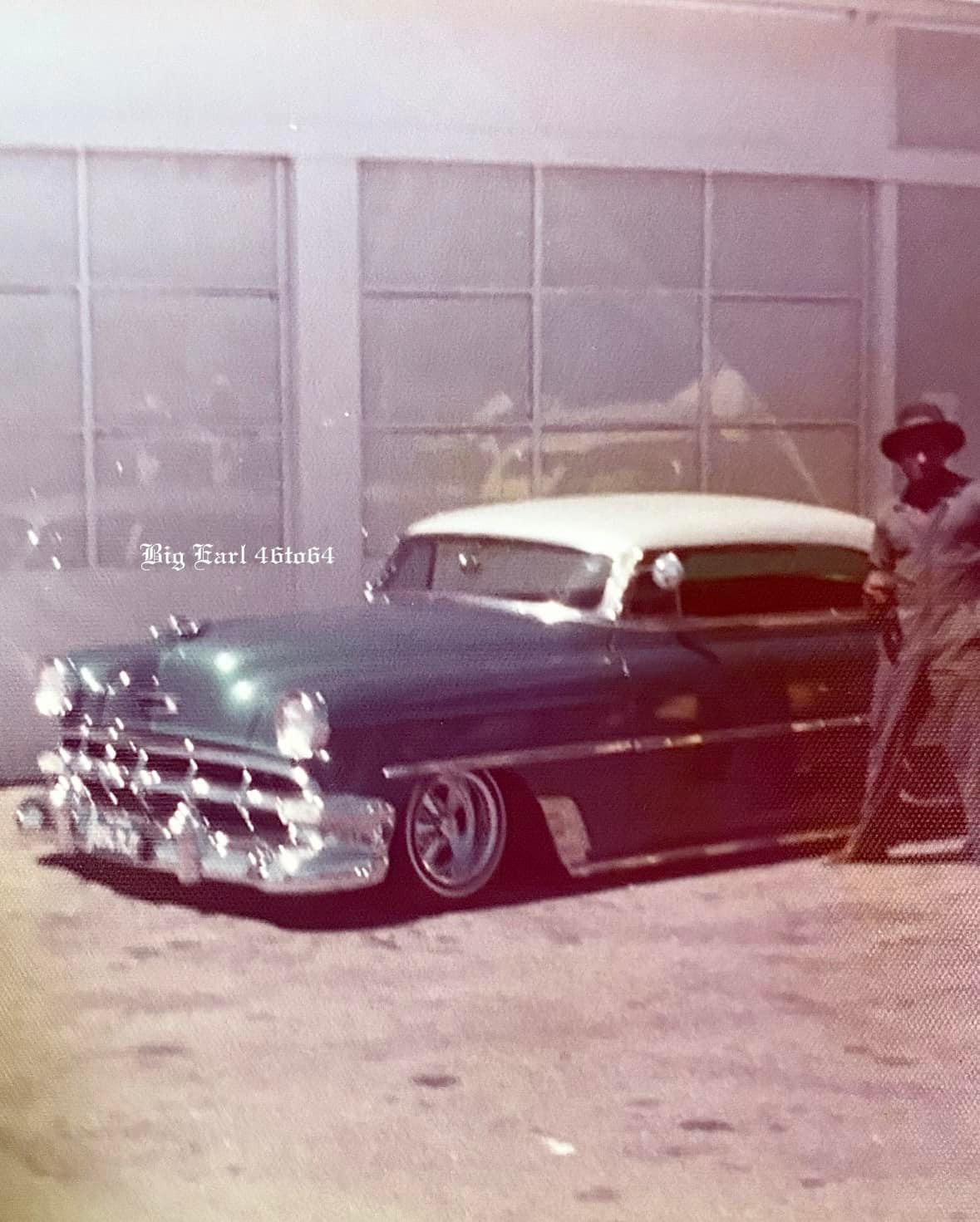 1954 Chevy Bel Air Lowrider Car with Hydraulic Lifts in Los Angeles