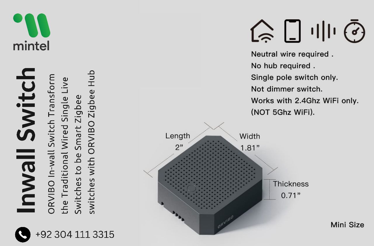 Introducing the new in-wall switch... - Mintel Technology | Facebook